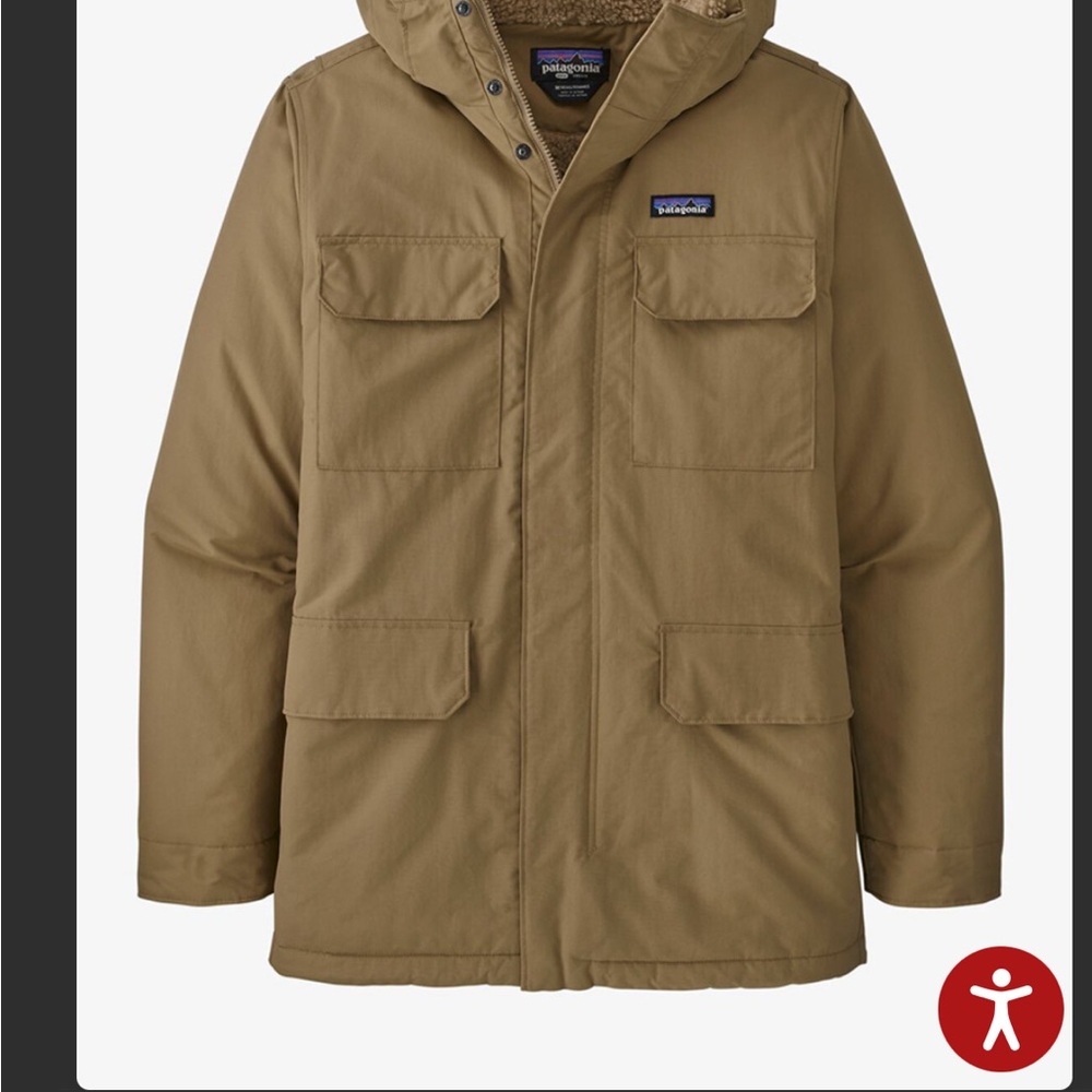 PATAGONIA MEN'S ISTHMUS PARKA
Men's Tan Jacket